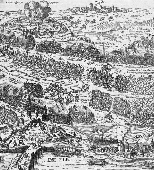 Framed Print : Map of Thirty Years War Framed Print : Map of Thirty Years War