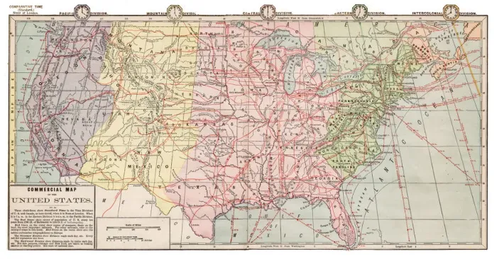 Framed Print : Map of USA 1889 Framed Print : Map of USA 1889