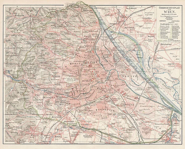 Map of Vienna 1900