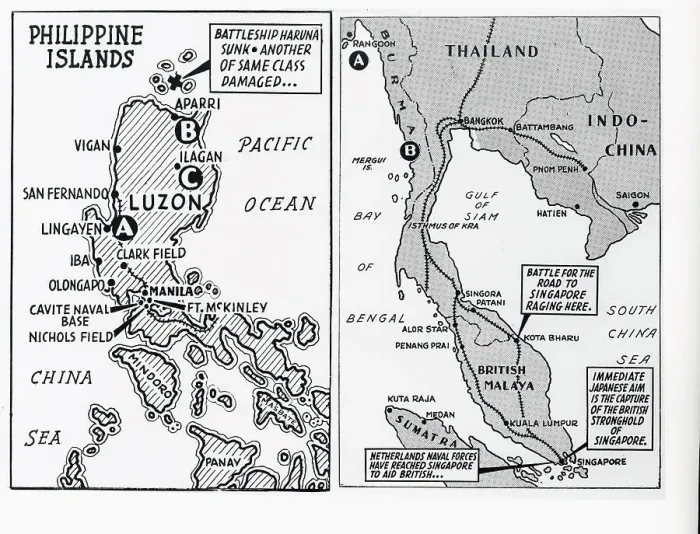 Framed Print : Map of War Activity in Phillipines Framed Print : Map of War Activity in Phillipines