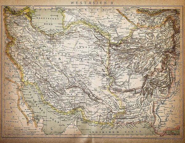 Map of West Asia