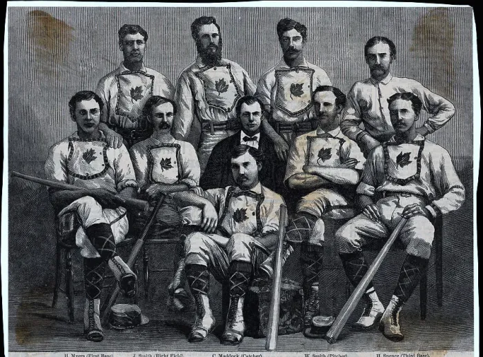 Framed Print : Maple Leaf Baseball Club Framed Print : Maple Leaf Baseball Club