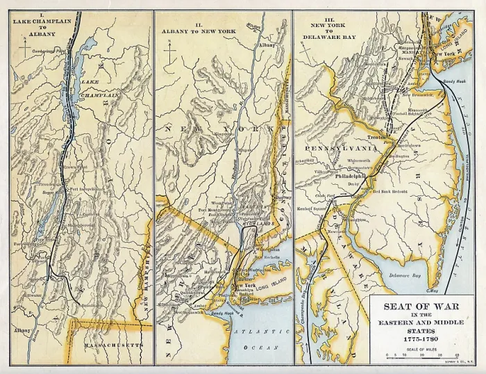 Framed Print : Maps Detailing The Seat Of War Framed Print : Maps Detailing The Seat Of War