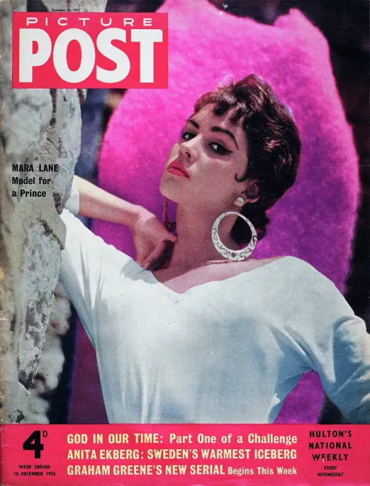 Framed Print : Mara Lane. 10th December 1955: British-Austrian actress Mara Lane is featured Framed Print : Mara Lane. 10th December 1955: British-Austrian actress Mara Lane is featured