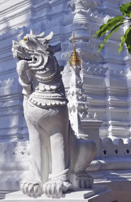 Framed Print : Marble lion, Wat Suan Dok, temple in Chiang Mai, Thailand, Asia, PublicGround Framed Print : Marble lion, Wat Suan Dok, temple in Chiang Mai, Thailand, Asia, PublicGround