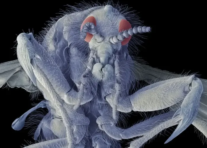 Framed Print : March fly, SEM Framed Print : March fly, SEM