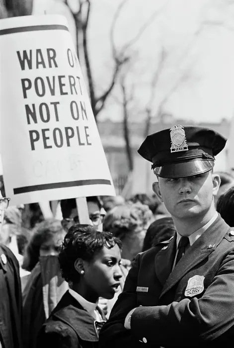 Framed Print : March Against The Vietnam War Framed Print : March Against The Vietnam War
