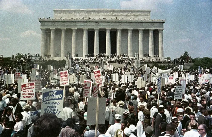 Framed Print : The March on Washington Framed Print : The March on Washington
