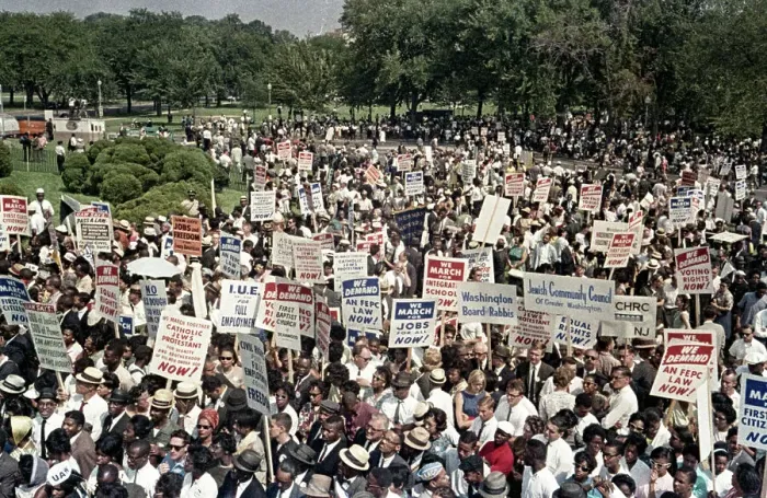 Framed Print : The March on Washington Framed Print : The March on Washington