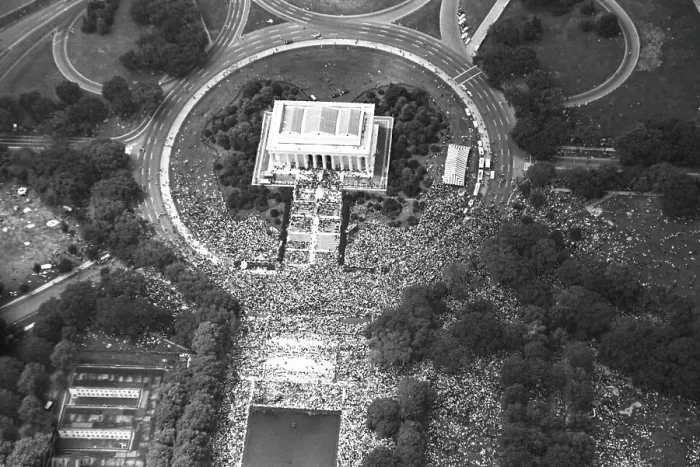 Framed Print : The March on Washington