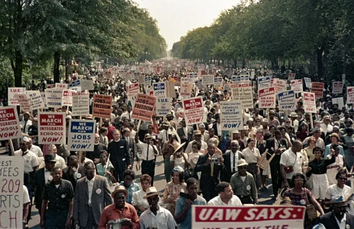Framed Print : The March on Washington Framed Print : The March on Washington