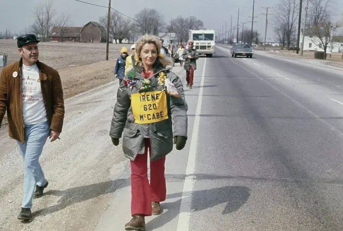 Framed Print : Marching Mothers Of Michigan, 1972 Framed Print : Marching Mothers Of Michigan, 1972