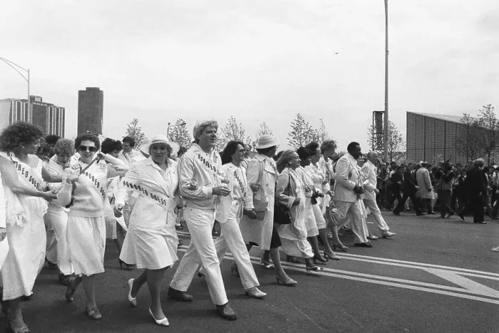 Framed Print : Marching Supporters Of Era Amendment Framed Print : Marching Supporters Of Era Amendment