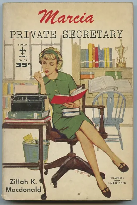 Framed Print : Marcia: Private Secretary Framed Print : Marcia: Private Secretary