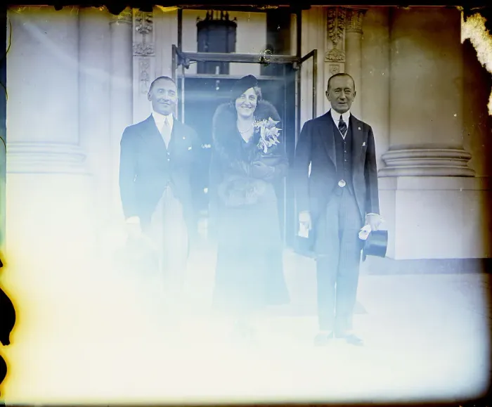 Framed Print : Marconi Visiting White House Framed Print : Marconi Visiting White House