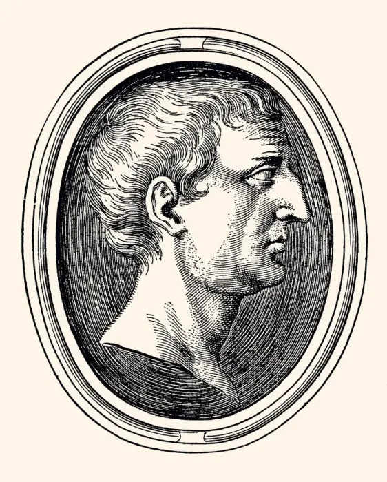 Framed Print : MARCUS ANTONIUS (14 January 83 BC - 1 August 30 BC) XXXL
