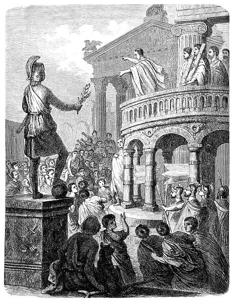 MARCUS TULLIUS speech to the people of Rome