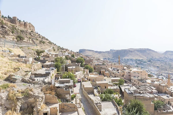 Mardin, a city in south Turkey on a rocky hill near the Tigris River