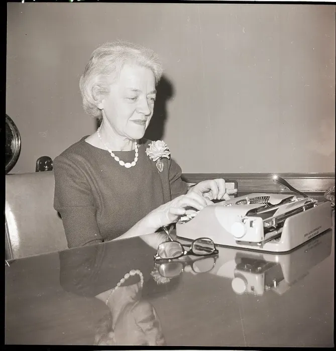 Framed Print : Margaret Chase Smith Seated Framed Print : Margaret Chase Smith Seated