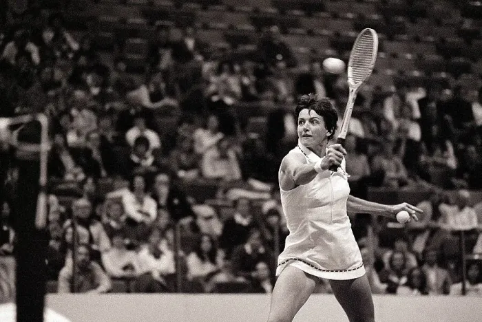 Framed Print : Margaret Court Action Shot Framed Print : Margaret Court Action Shot