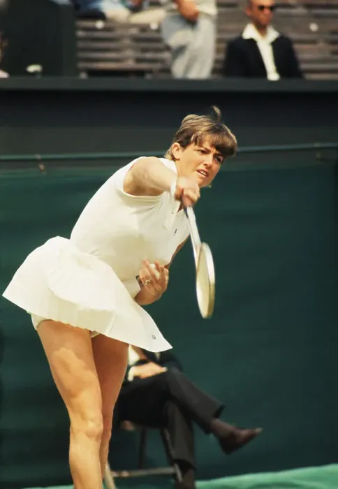 Framed Print : Margaret Court Serving the Ball Framed Print : Margaret Court Serving the Ball
