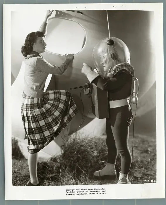 Framed Print : Margaret Field in The Man From Planet X Framed Print : Margaret Field in The Man From Planet X
