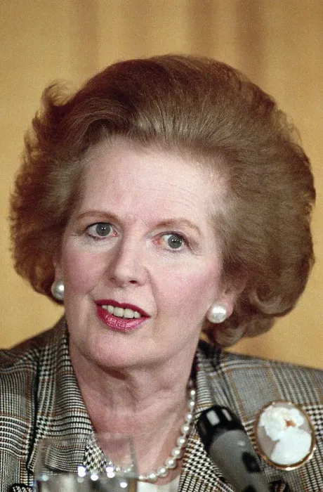 Framed Print : Margaret Thatcher at Press Conference Framed Print : Margaret Thatcher at Press Conference