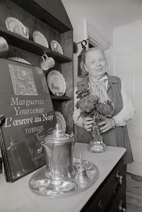 Framed Print : Marguerite Yourcenar Framed Print : Marguerite Yourcenar