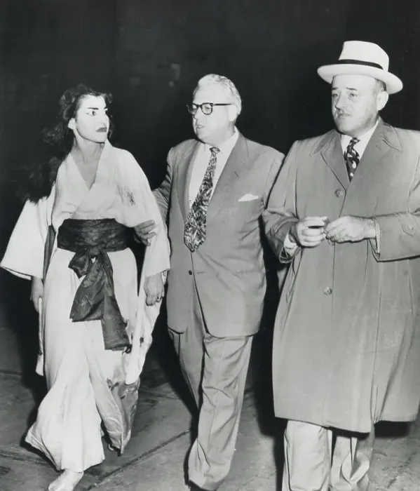 Framed Print : Maria Callas, Ralph Hull, And Stanley Pringle Framed Print : Maria Callas, Ralph Hull, And Stanley Pringle
