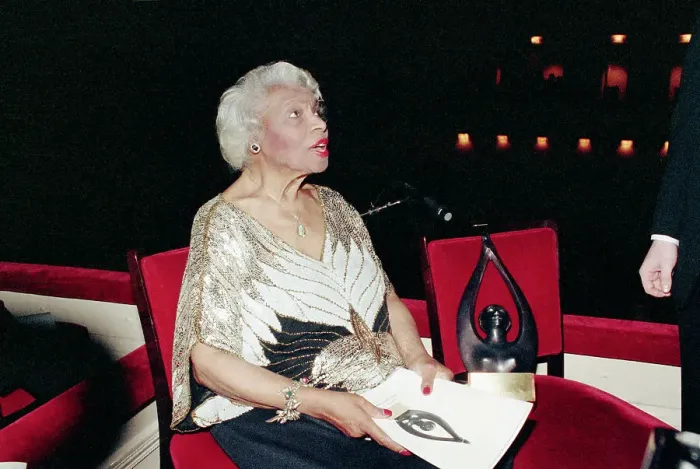 Framed Print : Marian Anderson Seated with Award Trophy Framed Print : Marian Anderson Seated with Award Trophy