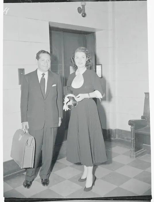 Framed Print : Marianne O'Brien Reynolds with Attorney Framed Print : Marianne O'Brien Reynolds with Attorney