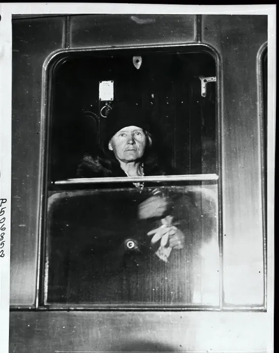 Framed Print : Marie Curie On Her Way to Michigan Framed Print : Marie Curie On Her Way to Michigan
