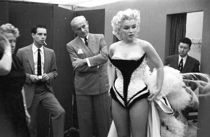 Framed Print : Marilyn Costume Fitting Framed Print : Marilyn Costume Fitting