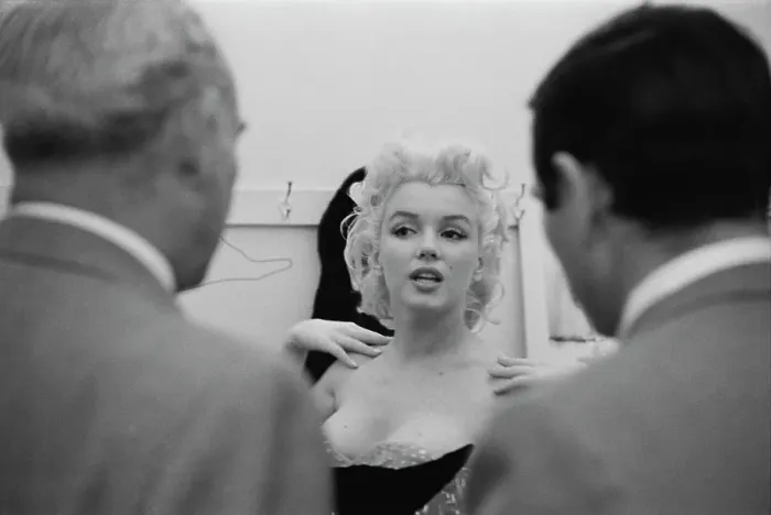 Framed Print : Marilyn Costume Fitting Framed Print : Marilyn Costume Fitting