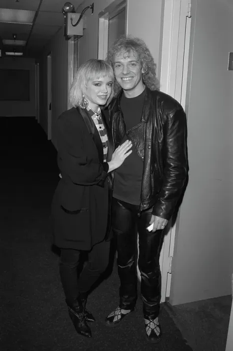 Framed Print : Marilyn Martin and Peter Frampton Framed Print : Marilyn Martin and Peter Frampton