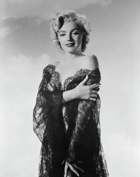 black marilyn monroe dress Medium Y2K Gothic Marilyn Monroe Bombshell Party Dress