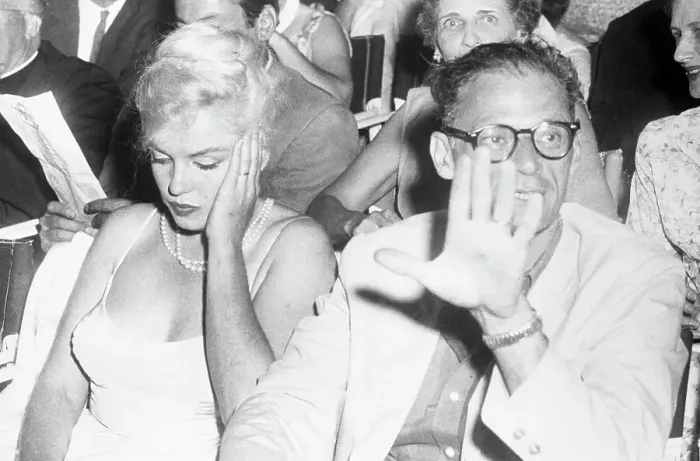 Framed Print : Marilyn Monroe and Arthur Miller Framed Print : Marilyn Monroe and Arthur Miller