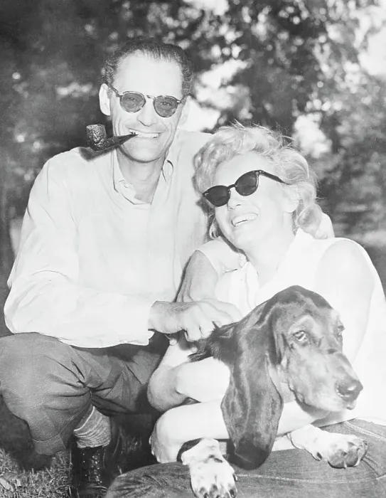 Framed Print : Marilyn Monroe, Arthur Miller, and Hugo Framed Print : Marilyn Monroe, Arthur Miller, and Hugo