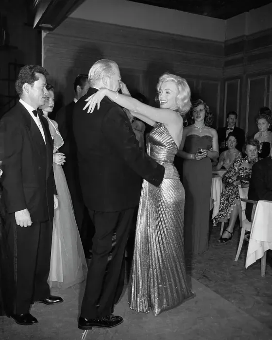 Framed Print : Marilyn Monroe and Charles Coburn Dancing Framed Print : Marilyn Monroe and Charles Coburn Dancing