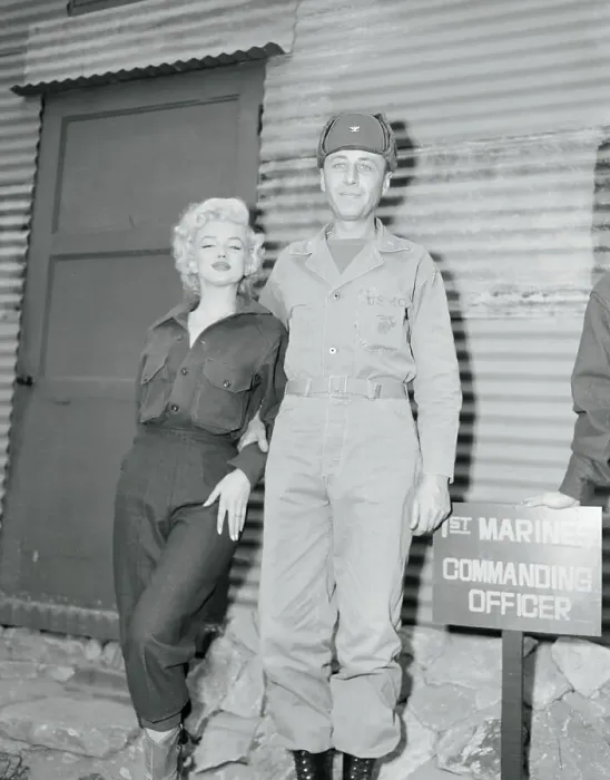Framed Print : Marilyn Monroe and Colonel William K. Jones Framed Print : Marilyn Monroe and Colonel William K. Jones