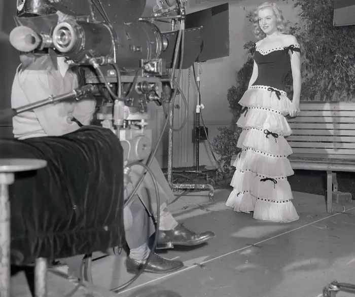 Framed Print : Marilyn Monroe; First Screen Test 1947 Framed Print : Marilyn Monroe; First Screen Test 1947