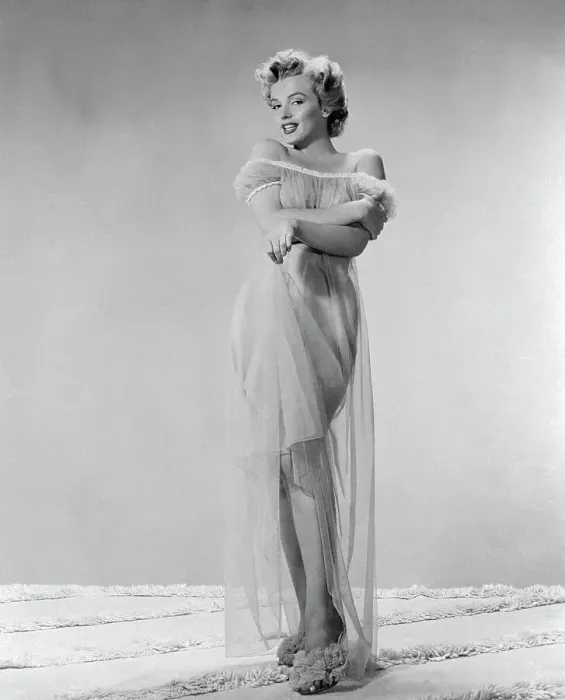 Framed Print : Marilyn Monroe in Nightgown Framed Print : Marilyn Monroe in Nightgown