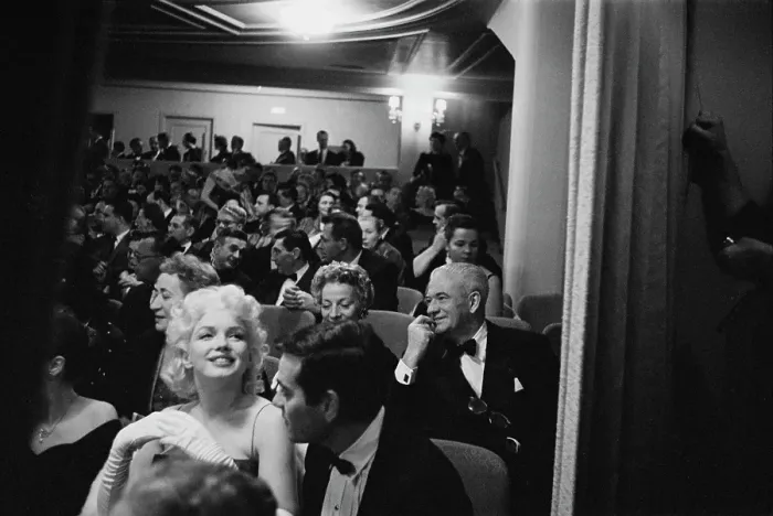 Framed Print : Marilyn at the Morosco Theater Framed Print : Marilyn at the Morosco Theater