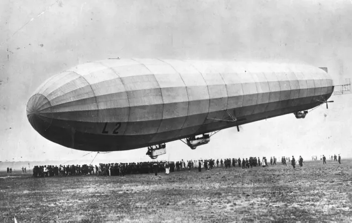 Framed Print : Marine Airship