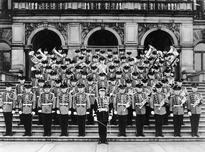 Framed Print : Marine Band Framed Print : Marine Band