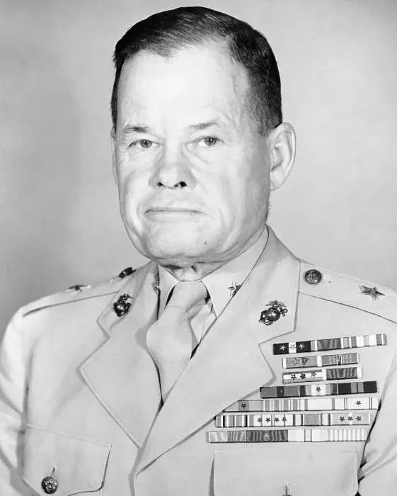 Framed Print : Marine Corps General Lewis B. Puller Framed Print : Marine Corps General Lewis B. Puller