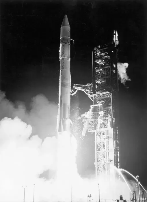 Framed Print : Mariner 10 Launching Framed Print : Mariner 10 Launching