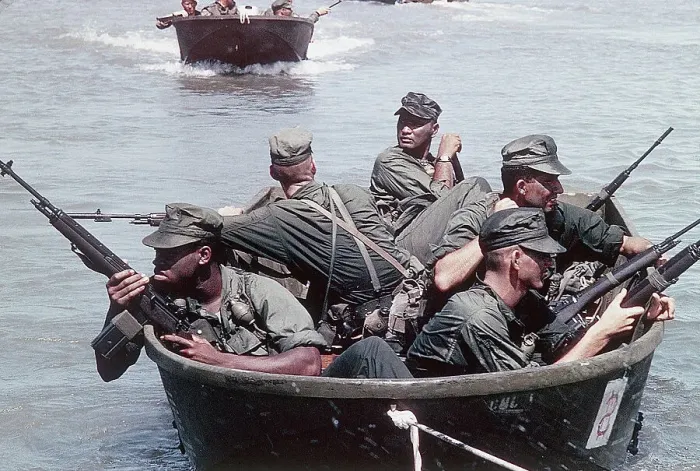 Framed Print : Marines in Amphibious Assault Framed Print : Marines in Amphibious Assault
