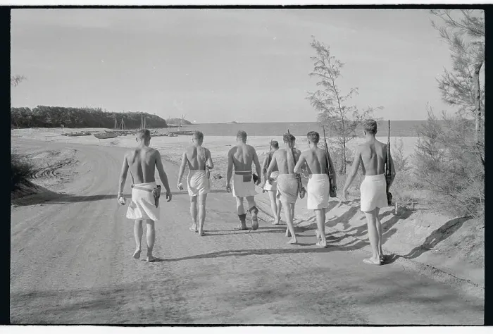 Framed Print : Marines Going to Beach Framed Print : Marines Going to Beach