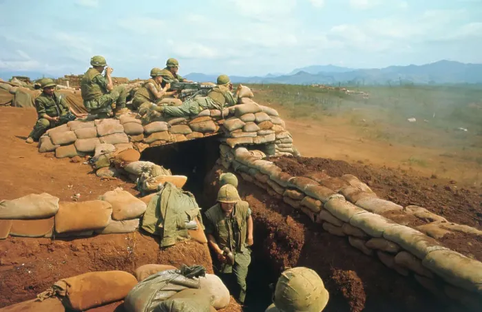 Framed Print : Marines with Machine Gun Framed Print : Marines with Machine Gun